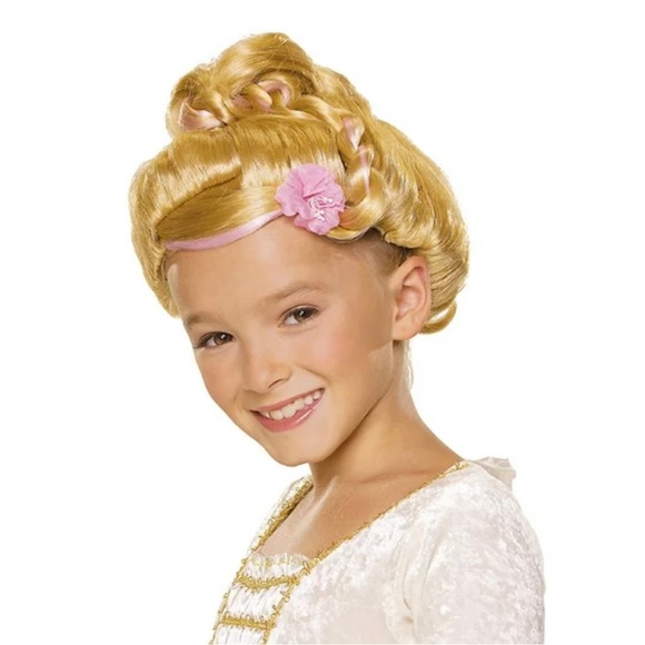 New costume girls princess wig blonde hair Rubies Halloween - Picture 1 of 3